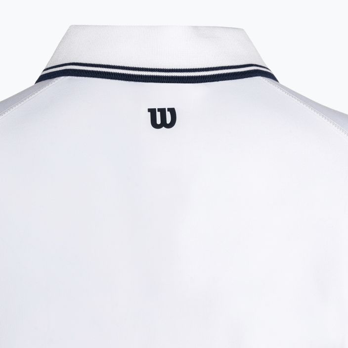 Дамска тениска Wilson Team Polo bright white 4