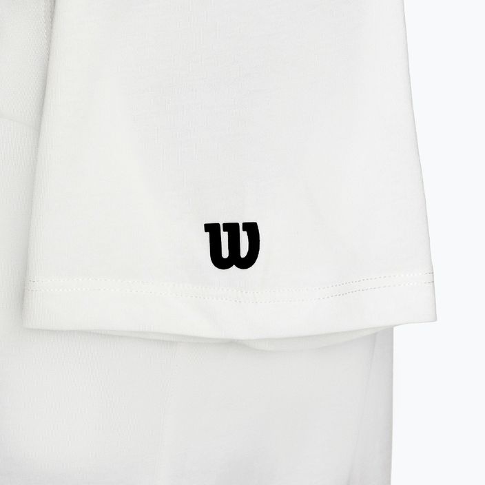 Мъжка тениска Wilson Team Graphic в ярко бяло 4