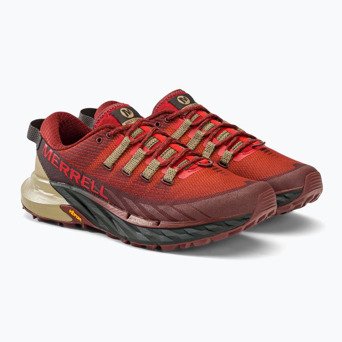 Merrell Agility Peak 4 червени мъжки обувки за бягане J066925 4