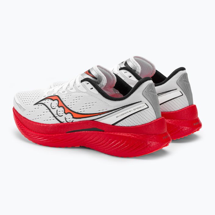 Мъжки обувки за бягане Saucony Endorphin Speed 3 white/blck/vizi 3