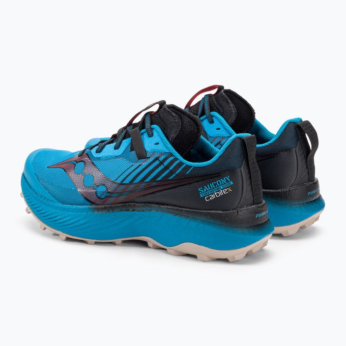 Мъжки обувки за бягане Saucony Endorphin Edge ocean/black 3