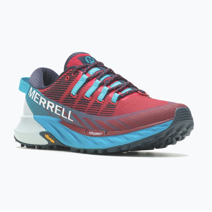 Мъжки обувки за бягане Merrell Agility Peak 4 червено-сини J067463 11