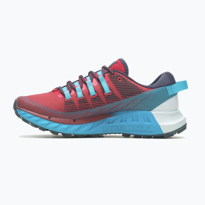 Мъжки обувки за бягане Merrell Agility Peak 4 червено-сини J067463 13
