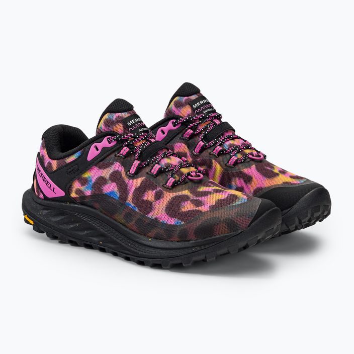 Дамски обувки за бягане Merrell Antora 3 Leopard pink and black J067554 4