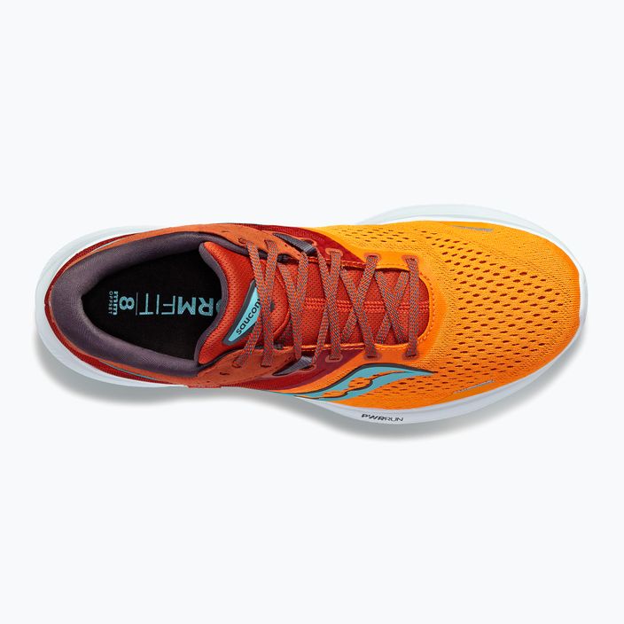 Мъжки обувки за бягане Saucony Ride 16 оранжево-червени S20830-25 14