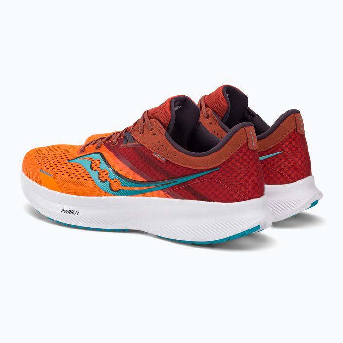 Мъжки обувки за бягане Saucony Ride 16 оранжево-червени S20830-25 3
