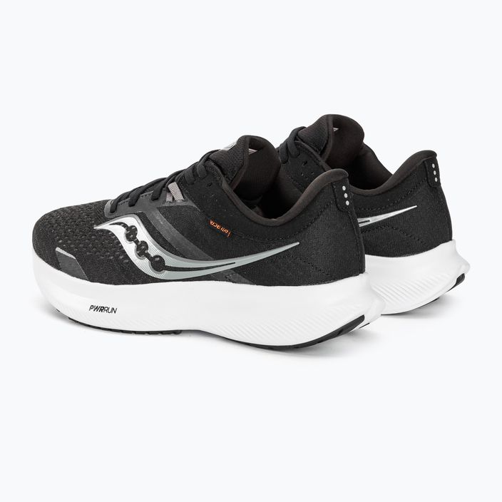 Мъжки обувки за бягане Saucony Ride 16 Wide black/white 3
