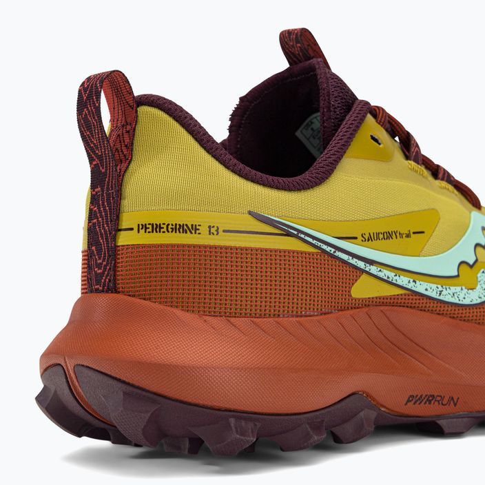 Дамски обувки за бягане Saucony Peregrine 13 yellow-orange S10838-35 9