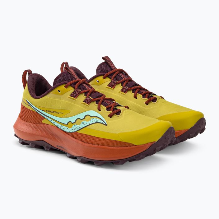 Мъжки обувки за бягане Saucony Peregrine 13 yellow-orange S20838-35 4