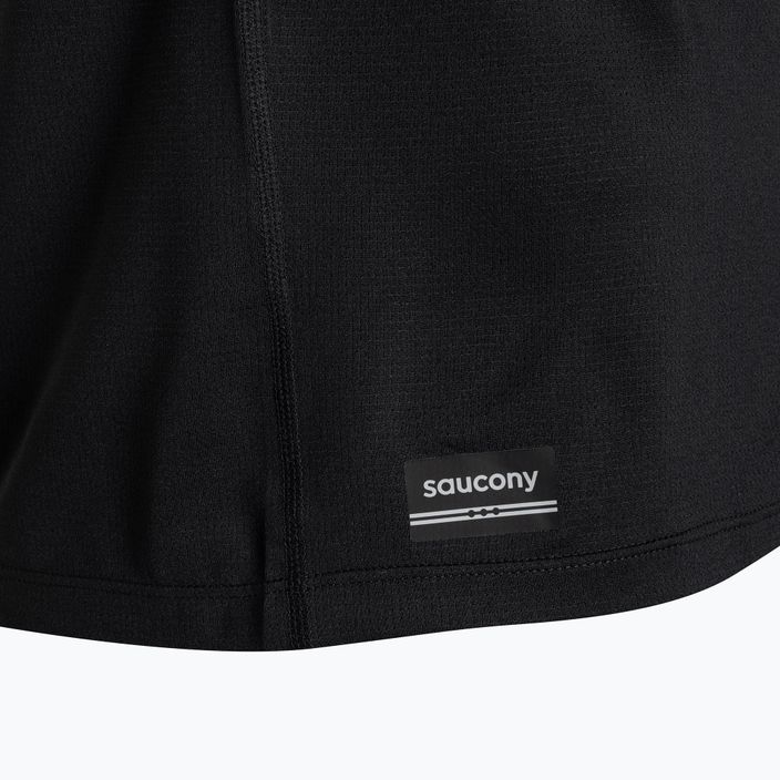 Мъжка тениска за бягане Saucony Stopwatch black 3