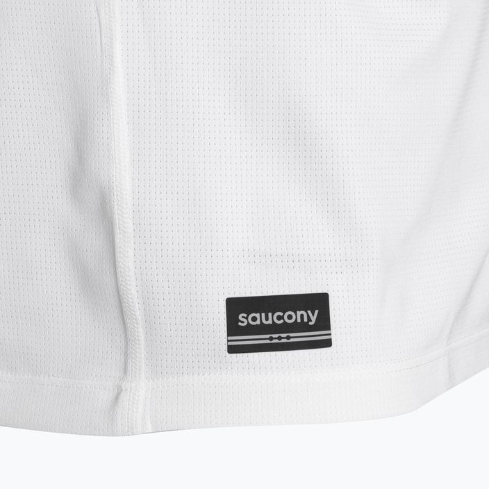 Мъжка тениска за бягане Saucony Stopwatch white 3
