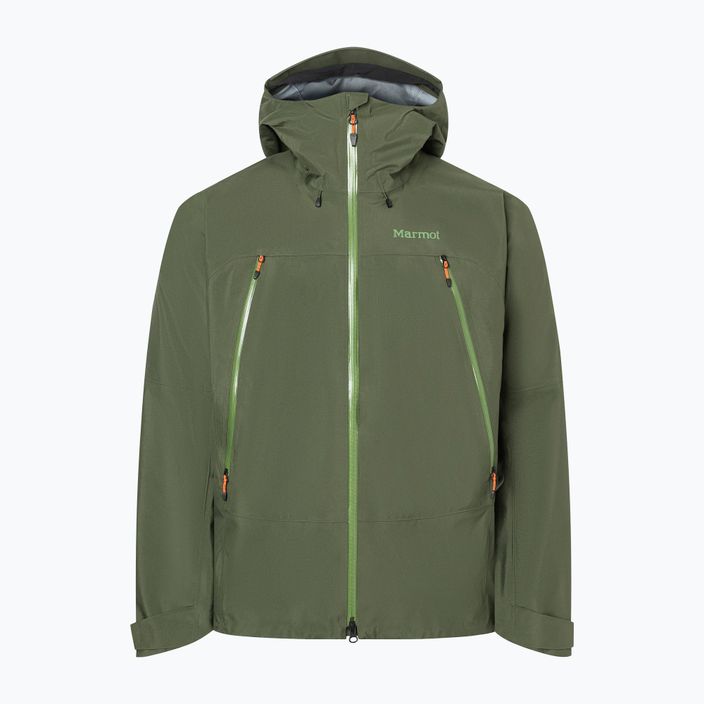 Мъжко дъждобранно яке с мембрана Marmot Alpinist, зелено M123484859S
