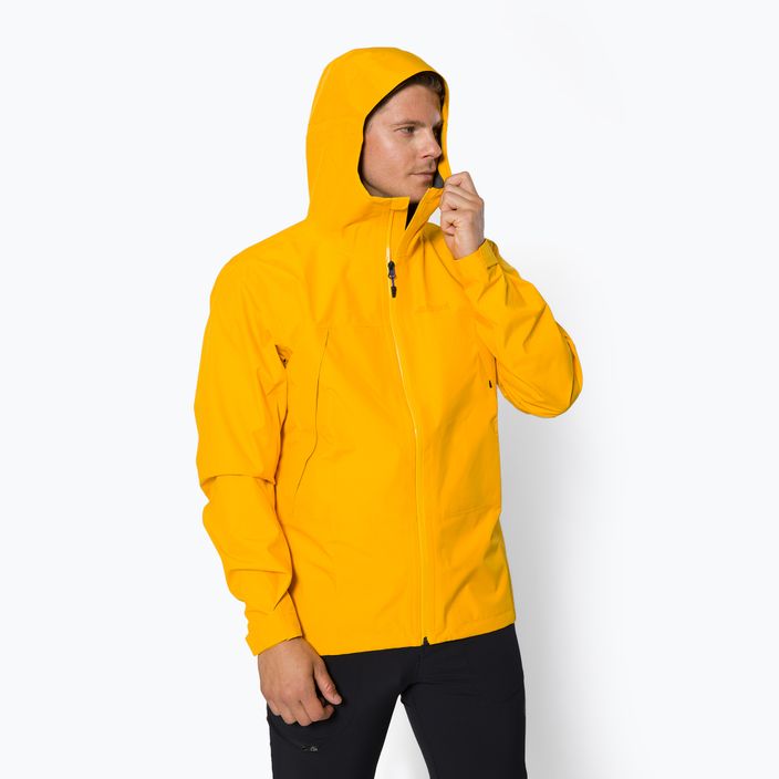Мъжко дъждобранно яке Marmot Minimalist Pro с мембрана, жълто M123519342S 5