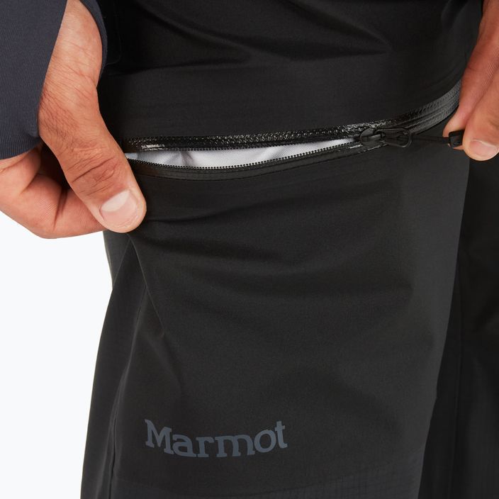 Мъжки панталони Marmot Mitre Peak Gore Tex с мембрана  черни M12686 4