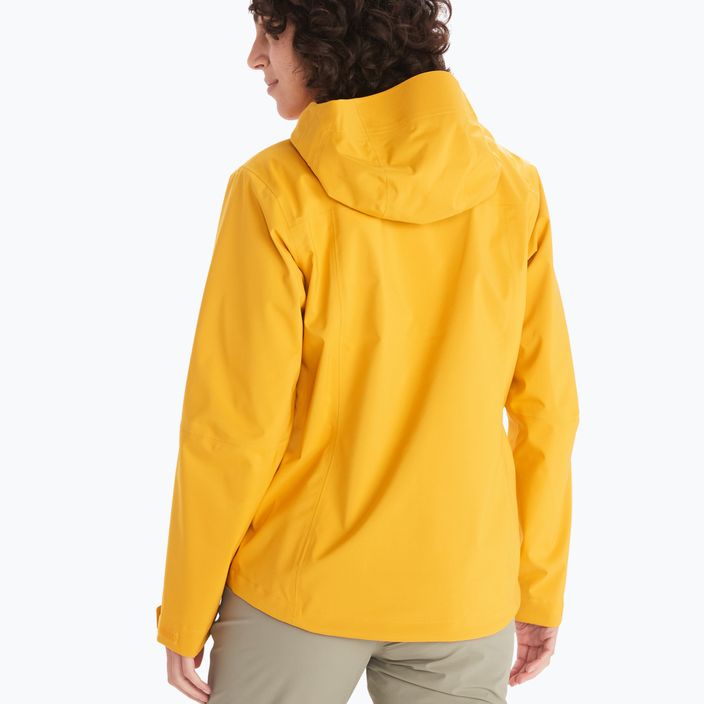 Marmot PreCip Eco дамско дъждобранно яке жълто M12389-9057 2