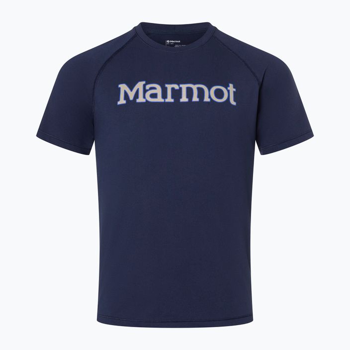Мъжка риза за трекинг Marmot Windridge Graphic тъмно синя M14155-2975