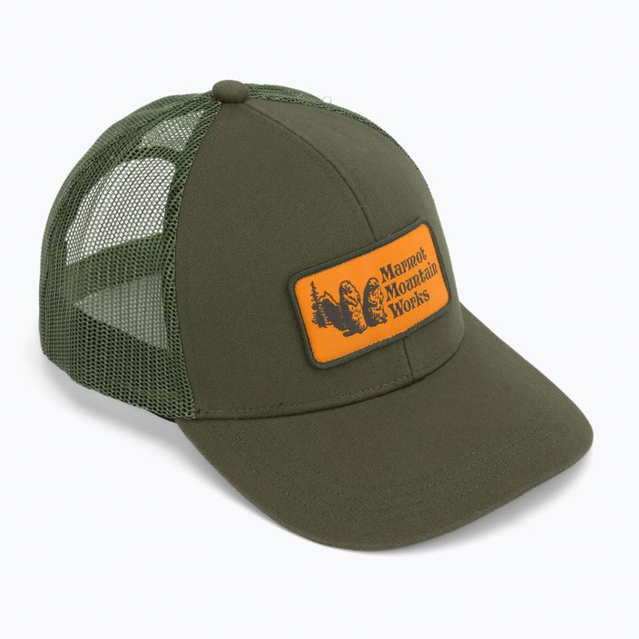 Marmot Retro Trucker бейзболна шапка зелена M143134859