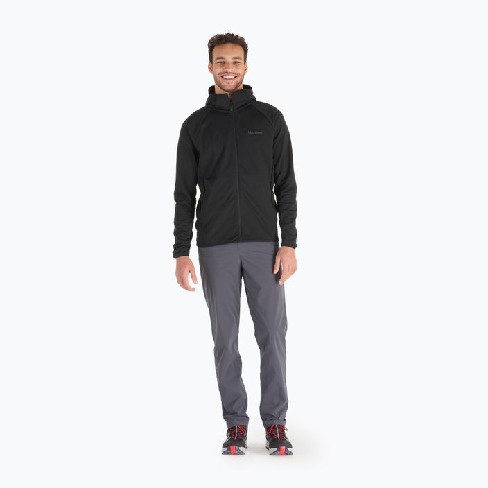 Мъжки суитшърт от полар Marmot Leconte Full Zip Hoody black 2