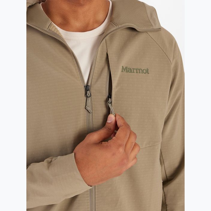 Мъжки потник Marmot Leconte Full Zip Hoody vetiver fleece sweatshirt 6