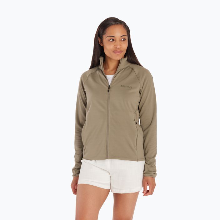 Дамски суитшърт Marmot Leconte Fleece vetiver