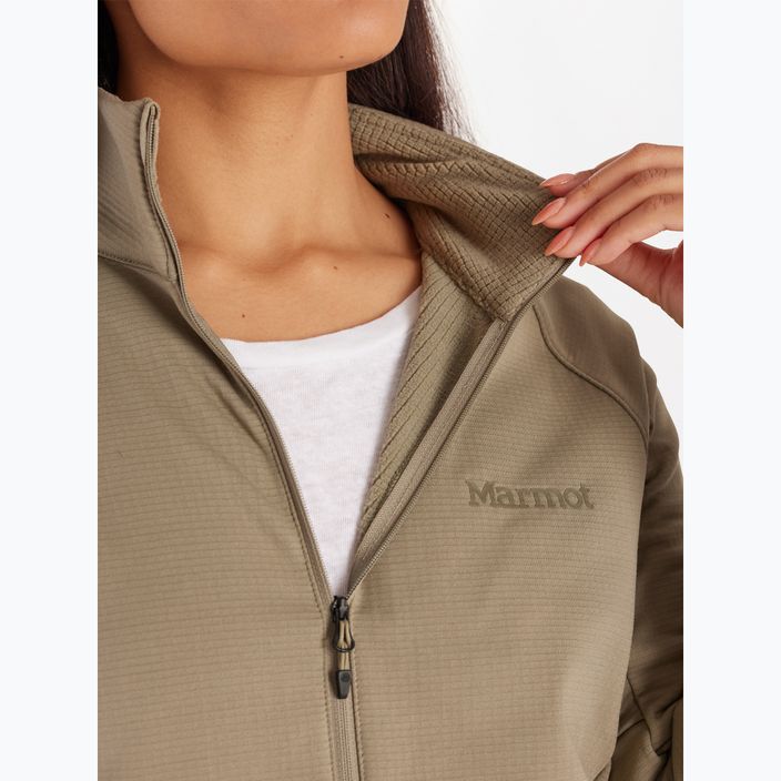 Дамски суитшърт Marmot Leconte Fleece vetiver 5