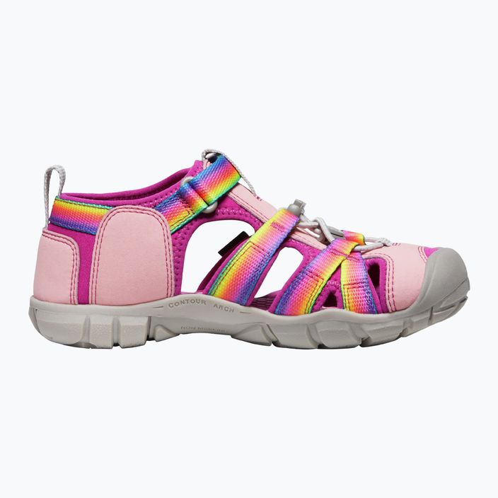 Детски сандали за трекинг Keen Seacamp II CNX в розов цвят 1027421 9
