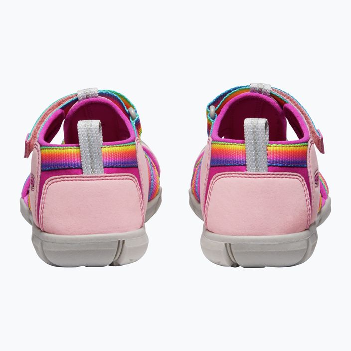 Детски сандали за трекинг Keen Seacamp II CNX в розов цвят 1027421 12