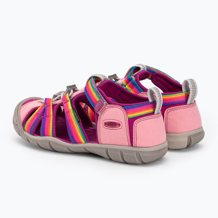 Детски сандали за трекинг Keen Seacamp II CNX в розов цвят 1027421 3