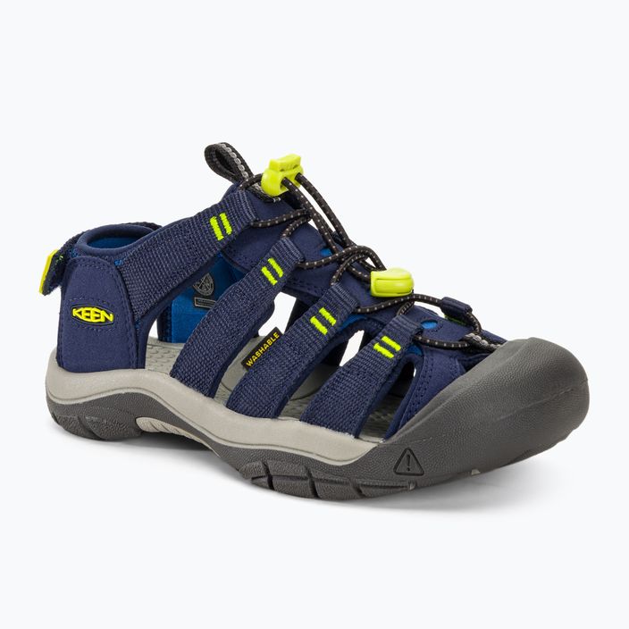 Младежки сандали KEEN Newport Boundless navy academy/evening primrose