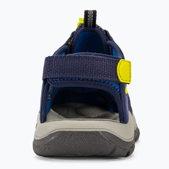 Младежки сандали KEEN Newport Boundless navy academy/evening primrose 7