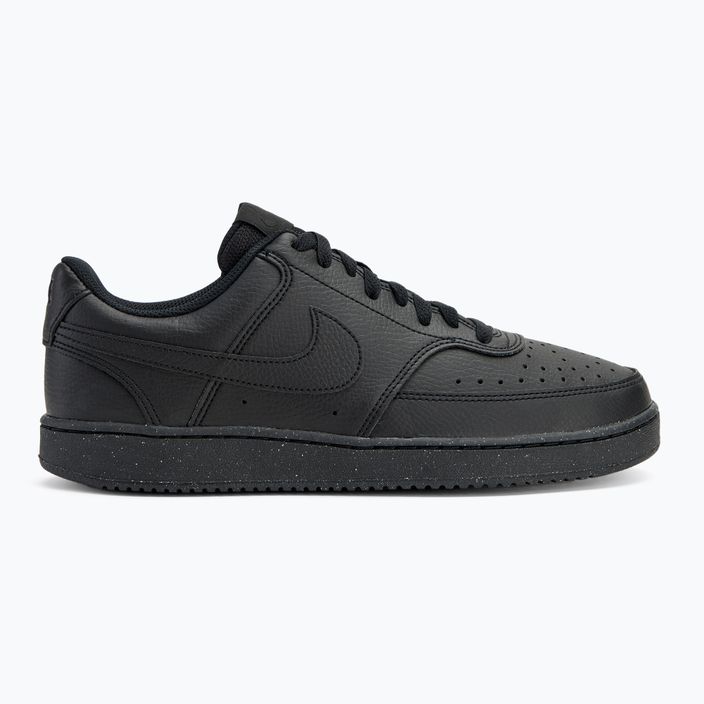 Мъжки обувки Nike Court Vision Low Next Nature black / black / black 2