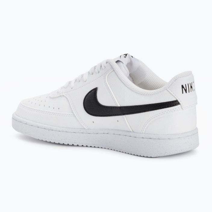 Дамски обувки Nike Court Vision Low Next Nature white/black 3