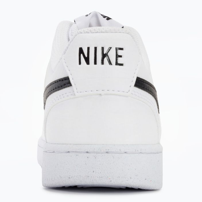 Nike Court Vision Low Next Nature дамски обувки бяло/черно 6