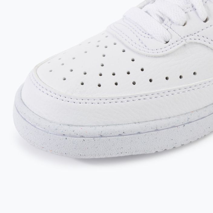 Nike Court Vision Low Next Nature дамски обувки бяло/черно 7