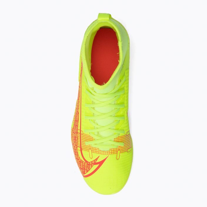 Детски футболни обувки Nike Superfly 8 Club FG/MG Jr жълти CV0790-760 6