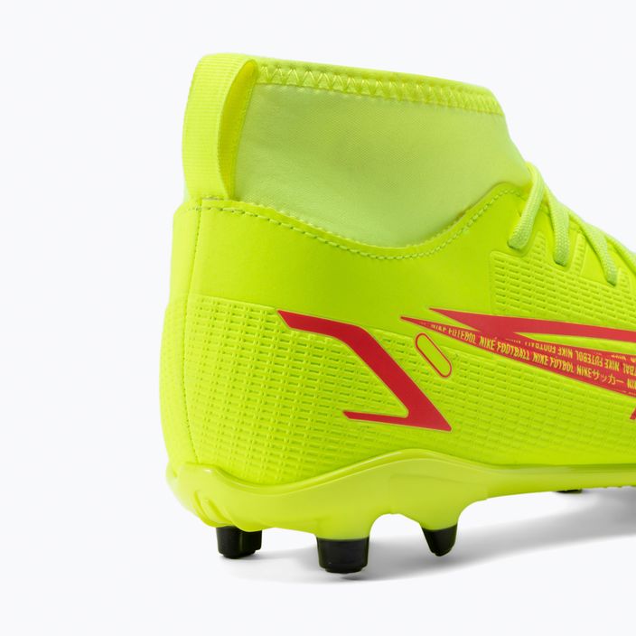 Детски футболни обувки Nike Superfly 8 Club FG/MG Jr жълти CV0790-760 9