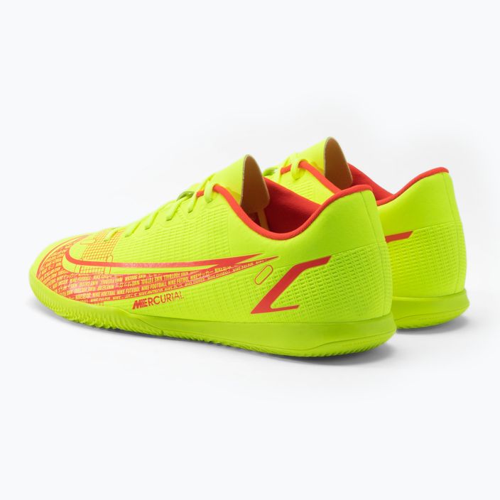 Мъжки футболни обувки Nike Vapor 14 Club IC yellow CV0980-760 3