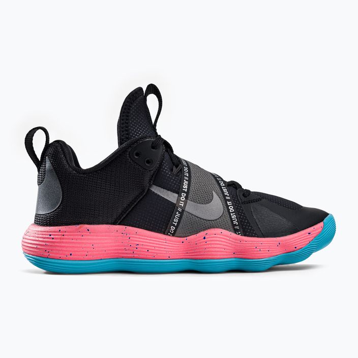 Nike React Hyperset SE обувки за волейбол черни/розови DJ4473-064 2