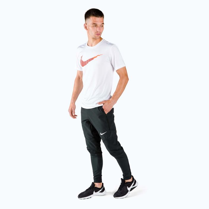 Мъжка тениска за тренировки Nike Dri-FIT, бяла DH7537-100 2
