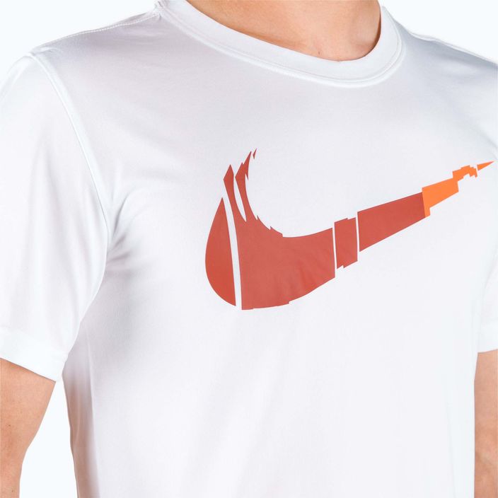 Мъжка тениска за тренировки Nike Dri-FIT, бяла DH7537-100 4