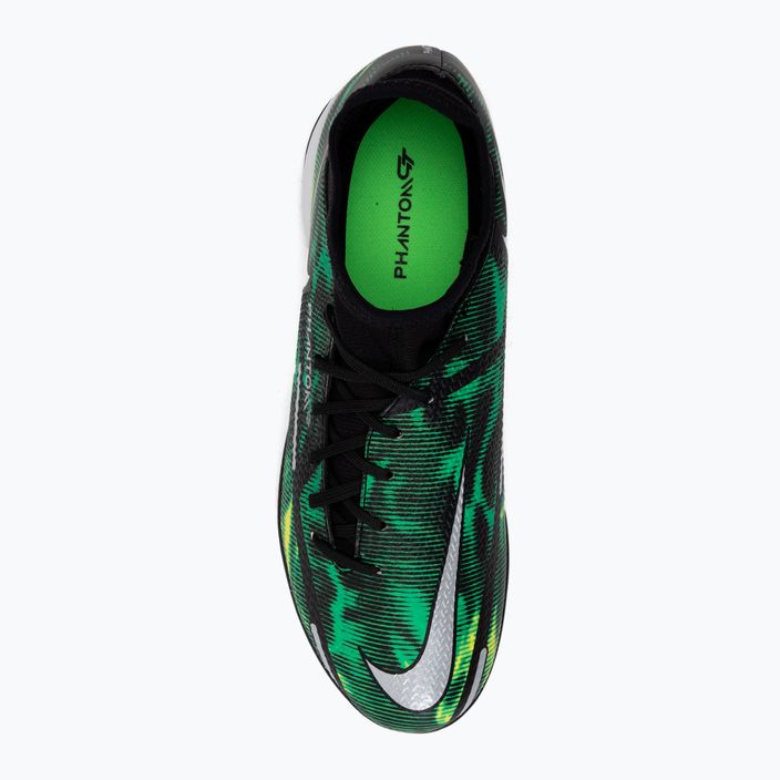 Мъжки футболни обувки Nike Phantom GT2 Academy DF SW IC black-green DM0720-003 6
