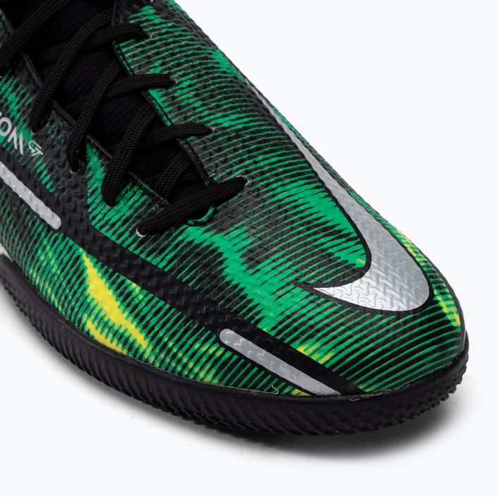 Мъжки футболни обувки Nike Phantom GT2 Academy DF SW IC black-green DM0720-003 7