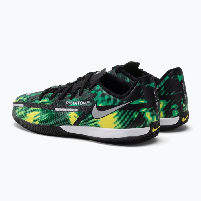 Детски футболни обувки Nike Phantom GT2 Academy SW IC Jr зелени DM0749-003 3