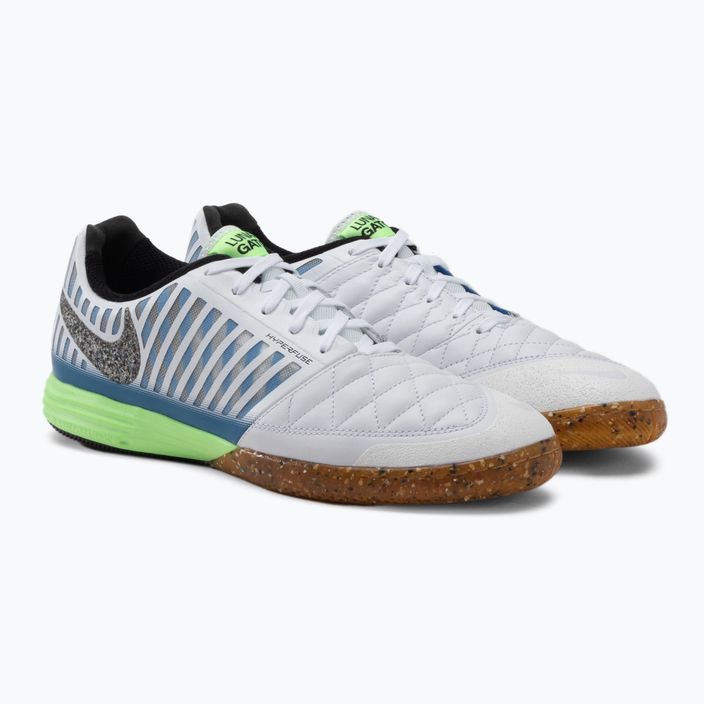 Nike Lunargato II IC мъжки футболни обувки бял 580456-043 5
