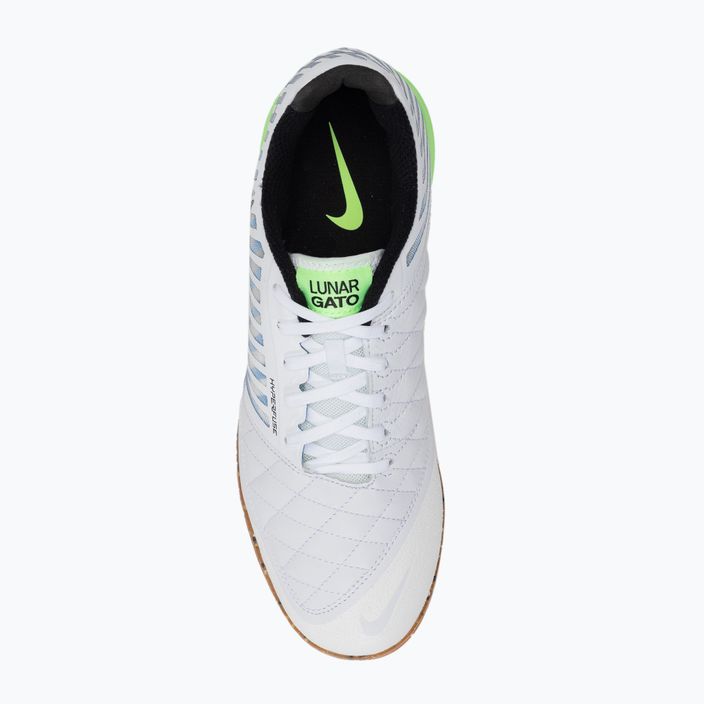 Nike Lunargato II IC мъжки футболни обувки бял 580456-043 6
