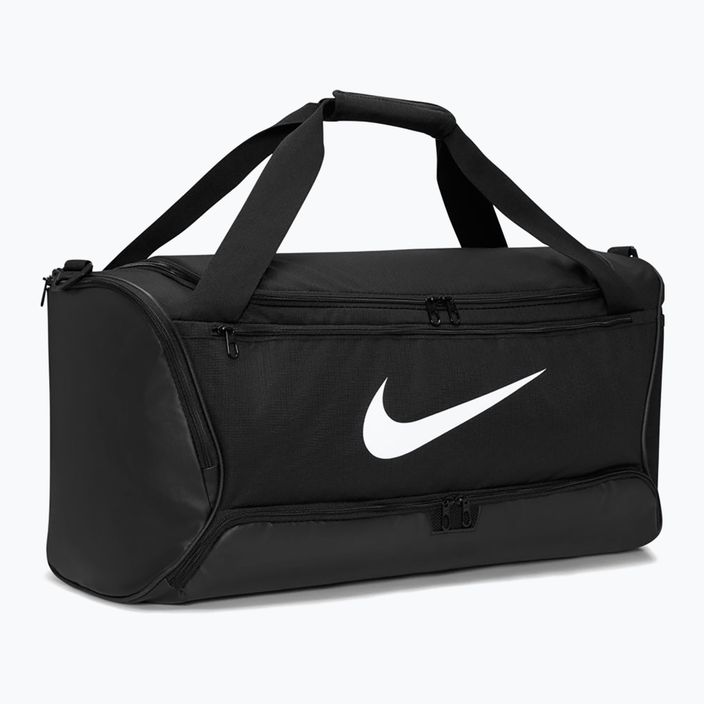 Nike Brasilia тренировъчна чанта 9.5 60 л черно/черно/бяло 10