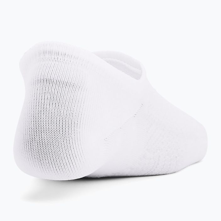 Чорапи за тренировка за жени Under Armour Breathe Lite Ultra Low 3P white/white/mod gray 3