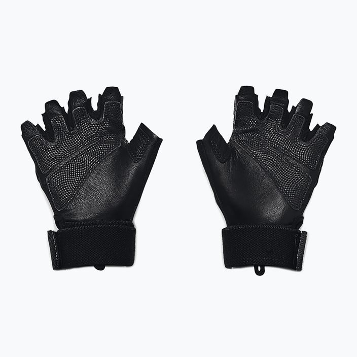 Under Armour M'S Тежкоатлетически тренировъчни ръкавици за жени черни/черни/сребърни 2