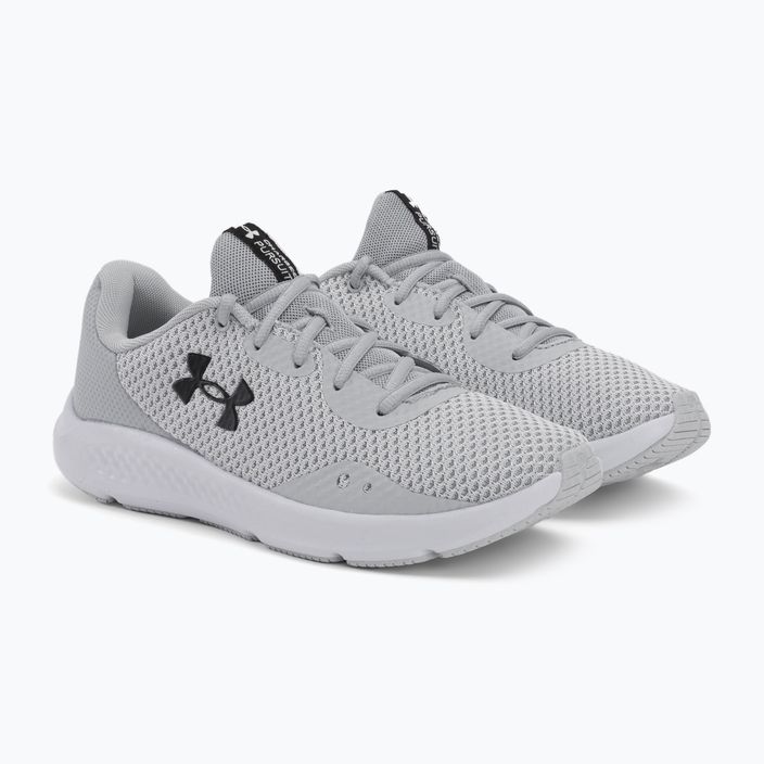 Under Armour Charged Pursuit 3 сиви дамски обувки за бягане 3024889 4