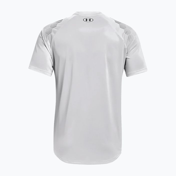 Мъжка тренировъчна тениска Under Armour Ua Armourprint SS сива 1372607-014 2